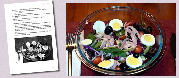 Nutritional Leverage Page 61 - Evening Dinner Salad